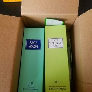 DHC FACE WASH AND DEEP CLEANSING OIL